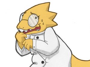 El Engaño de Alphys en Undertañe