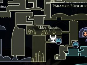 Marca de Orgullo Hollow Knight Localización Mapa