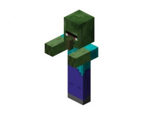 Zombie Aldeano de Minecraft