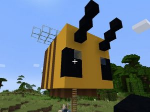 Casa de Abeja en Minecraft