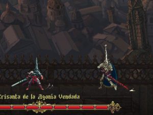 Crisanta de la Agonía Vendada en Blasphemous