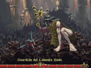 Guardián del Lamento Mudo en Blasphemous
