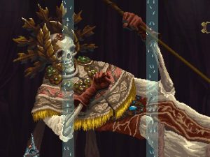 Melquíades el Arzobispo Exhumado en Blasphemous