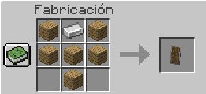 Receta del Escudo de Minecraft