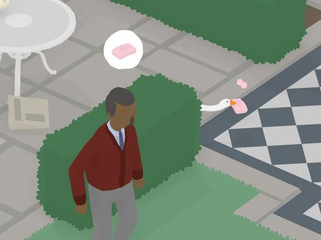 Tareas del Hombre y Mujer Vecinos en Untitled Goose Game