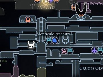 Localización de Mawlek Incubador en Cruces Olvidados de Hollow Knight