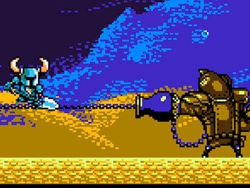 Treasure Knight en Shovel of Hope