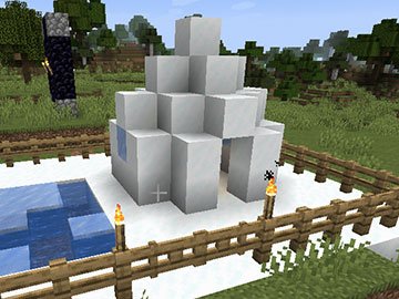 Casa del Oso Polar en Minecraft