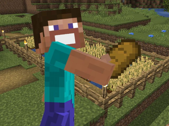 Hacer Pan en Minecraft