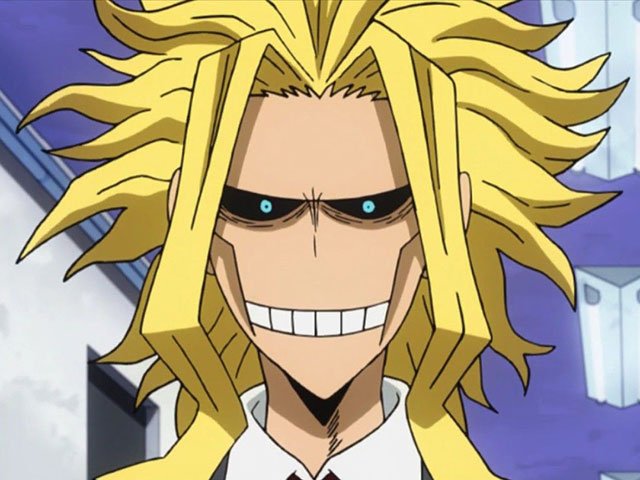 Toshinori Yagi en Boku no Hero Academia