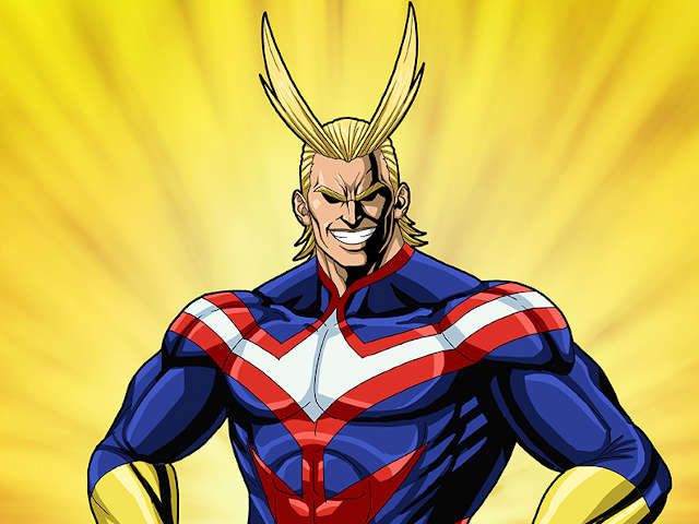 All Might en Boku no Hero Academia