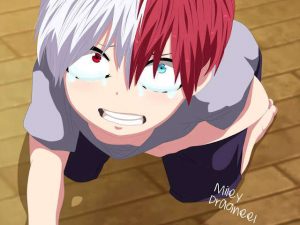 La Infancia de Shoto Todoroki en Boku no Hero Academia