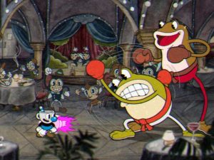 Ribidí y Croas de Cuphead