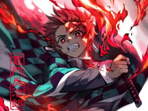 Tanjiro Kamado en Kimetsu no Yaiba
