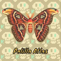 Polilla Atlas en Animal Crossing New Horizons