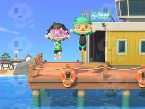 Pesca Submarina en Animal Crossing New Horizons