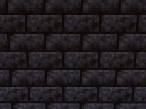 Roca o Piedra Negra en Minecraft