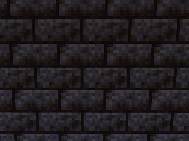 Roca o Piedra Negra en Minecraft