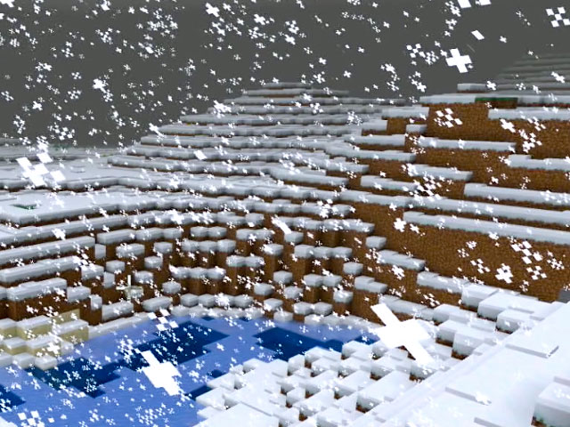 Tundra Nevada en Minecraft
