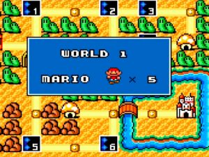 Mundo 1 en Super Mario Bros 3