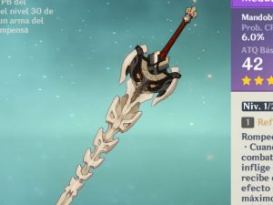 Armas del Pase de Batalla en Genshin Impact