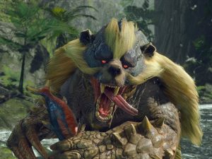 Arzuros en Monster Hunter Rise