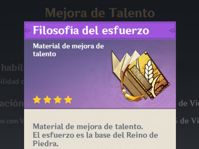 Libros de Talento en Genshin Impact