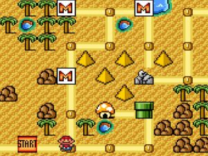 Mundo 2 en Super Mario Bros 3