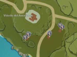 Localización de Seta Filanemo en Viñedo del Amanecer