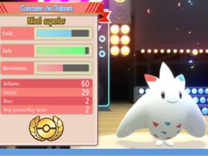 Galas Superconcurso en Pokémon Diamante Brillante y Perla Reluciente
