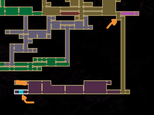 Localización en el Mapa de las Sierpes en Blasphemous