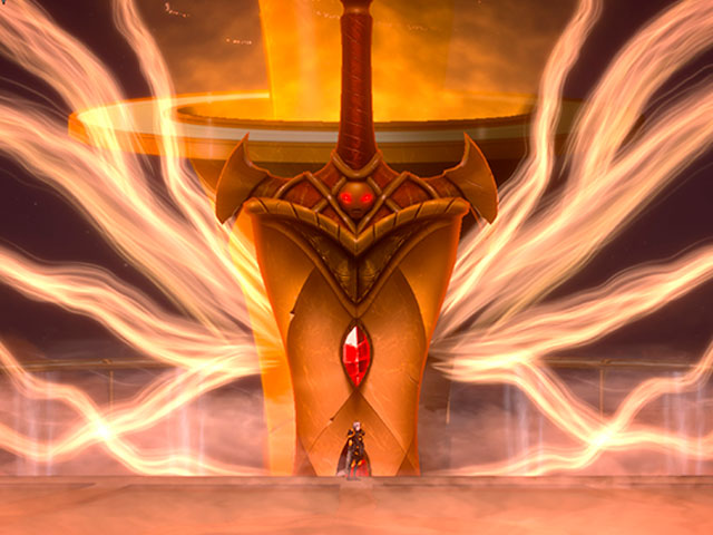 Espada de la Torre de la Luz en Aeterna Noctis