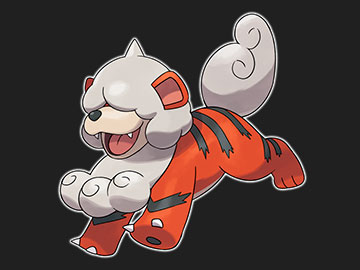 Growlithe de Hisui en Pokémon Legends Arceus