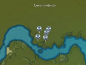 Localización de Crisptalópteros en Levantaviento