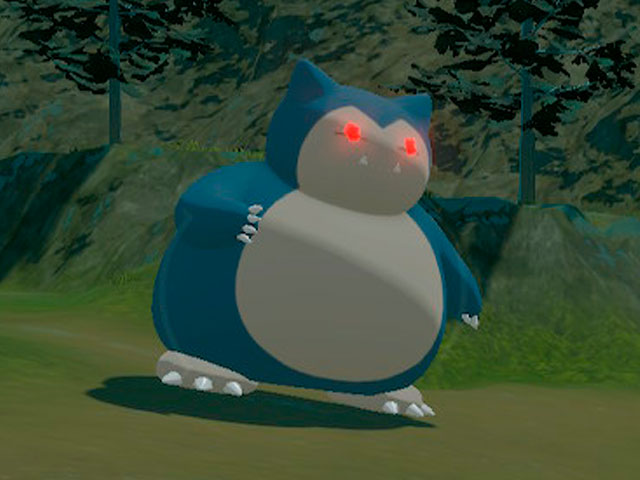 Snorlax Alfa en Leyendas Pokémon Arceus