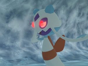 Froslass Alfa en Leyendas Pokémon Arceus
