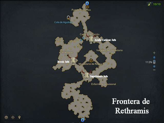 Monstruos de Frontera de Rethramis en Lost Ark