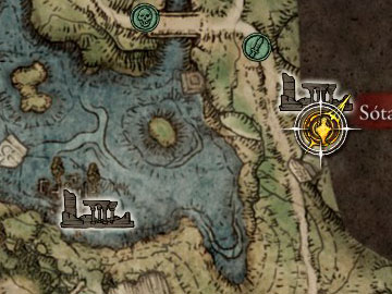 Sótano de las Ruinas de la Posta en Elden Ring