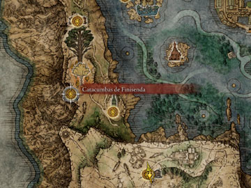 Catacumbas de Finisenda en Elden Ring