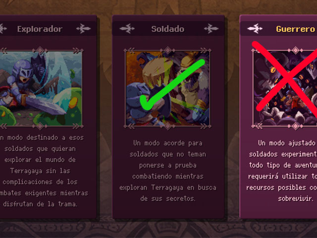 Dificultad en Souldiers