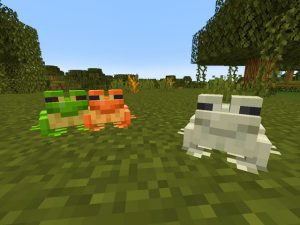 Ranas en Minecraft