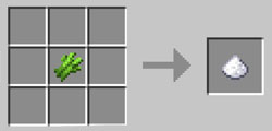 Crafteo del Azúcar en Minecraft