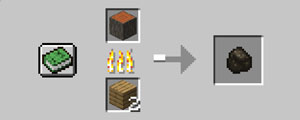 Crafeo del Carbón Vegetal en Minecraft