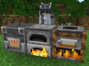 Horno, Alto Horno y Ahumador en Minecraft