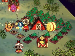 Conseguir Comida en Cult of the Lamb