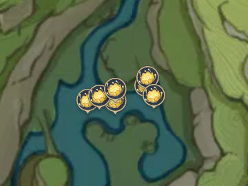 Localización del Loto Nilotpala en la Montaña Devantaka