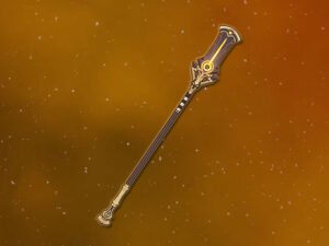 Báculo de las Arenas Escarlatas en Genshin Impact
