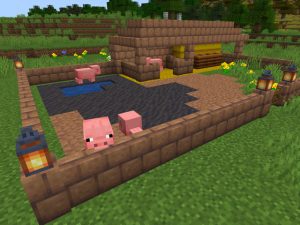 Casa de Cerdos en Minecraft