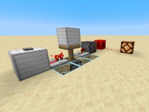 Máquina de Redstone en Minecraft