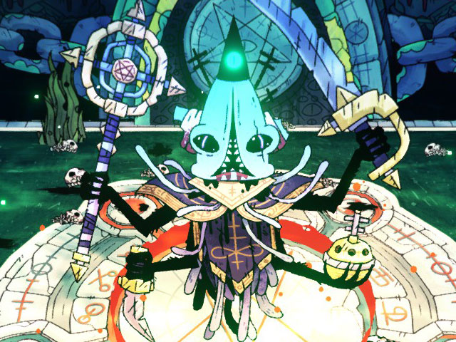 Kallamar en Cult of the Lamb
